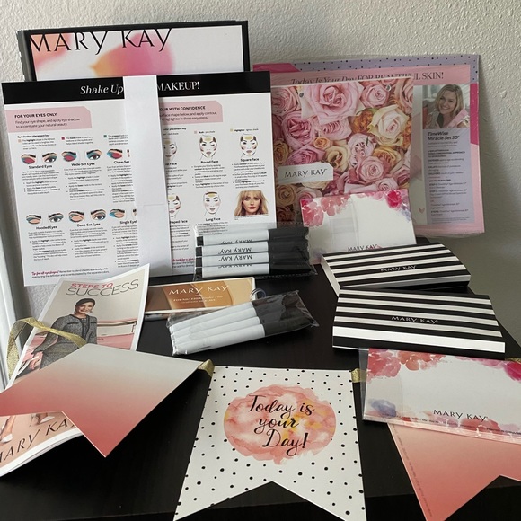 Mary Kay kit supplies, facial party kit